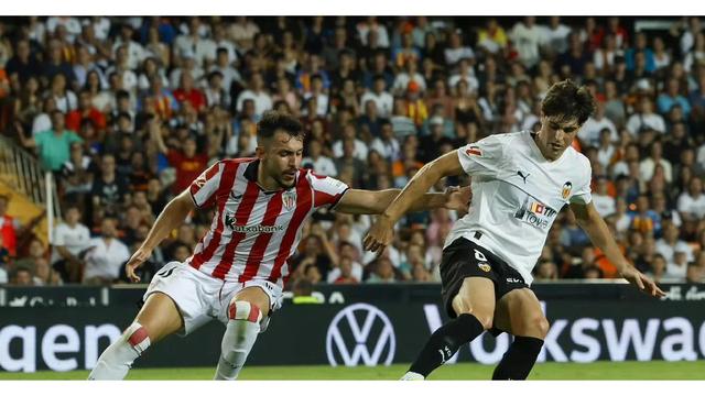 瓦伦西亚客场不敌毕尔巴鄂，遗憾失利