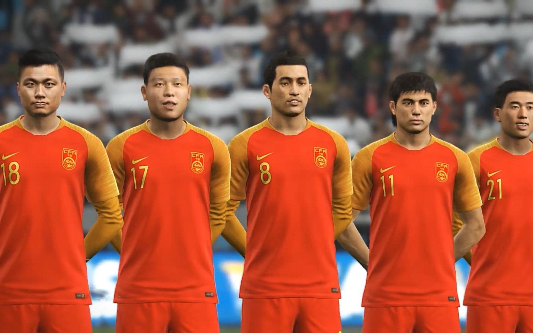 包含亚洲足球赛事备受瞩目，橙色热情燃烧的词条